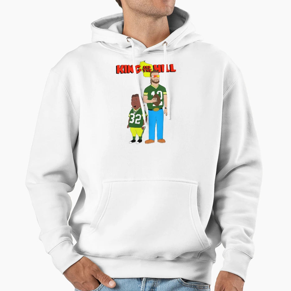 King And Hill Hoodie - Trendy Graphic for Adults - T-Shirt, Sweatshirt, Hoodie