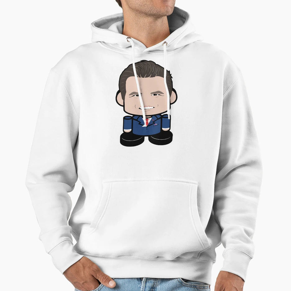 Gaettrz Politicobot Toy Robot Hoodie - Casual Everyday Wear Men Women - T-Shirt, Sweatshirt, Hoodie