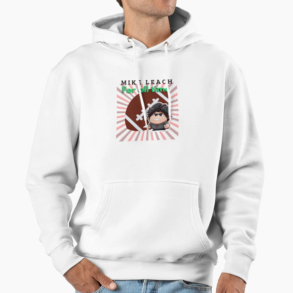 Honor Mike Leach Hoodie - Minimalist Print for Adults - T-Shirt, Sweatshirt, Hoodie