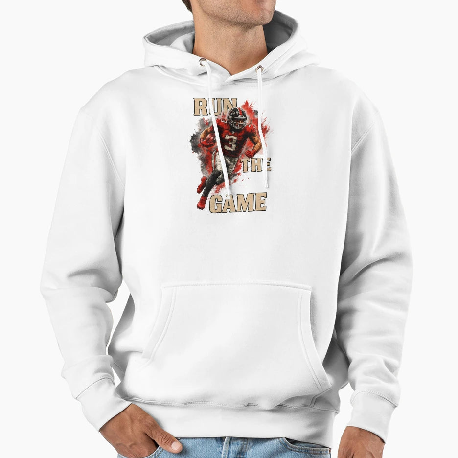 American Football Explosion Run Game Hoodie - Streetwear Style Men Women - T-Shirt, Sweatshirt, Hoodie