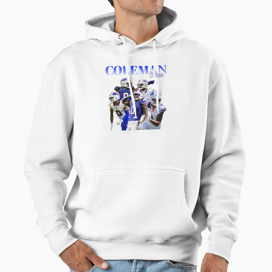 Keon Coleman Bills Hoodie - Aesthetic Graphic Unisex - T-Shirt, Sweatshirt, Hoodie