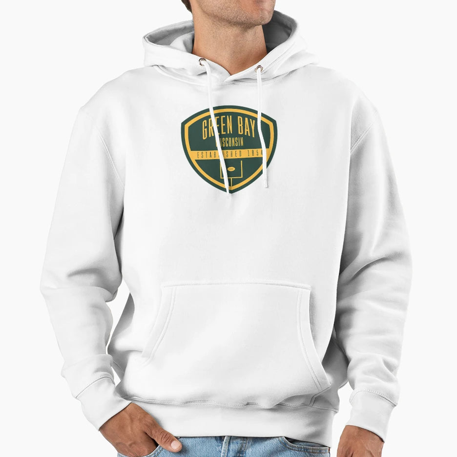 Green Bay Football Hoodie - Unique Graphic Men Women - T-Shirt, Sweatshirt, Hoodie