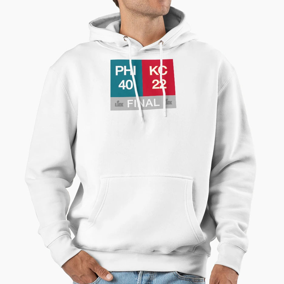 Phi 40 Kc 22 Super Bowl Lix 40 22 Hoodie - Fun Novelty Design Men Women - T-Shirt, Sweatshirt, Hoodie