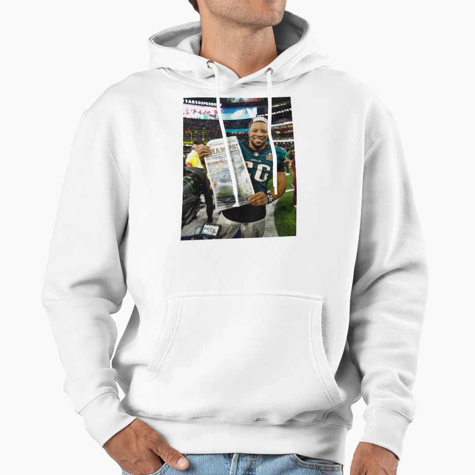 Champ Saquon Hoodie - Minimalist Print Unisex - T-Shirt, Sweatshirt, Hoodie
