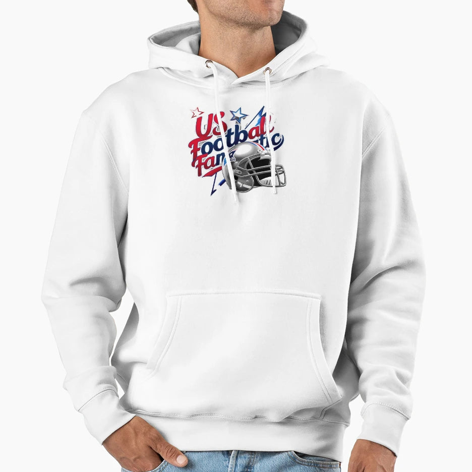 Usa Football Fanatic T-Shirt - Fun Novelty Design Men Women - T-Shirt, Sweatshirt, Hoodie