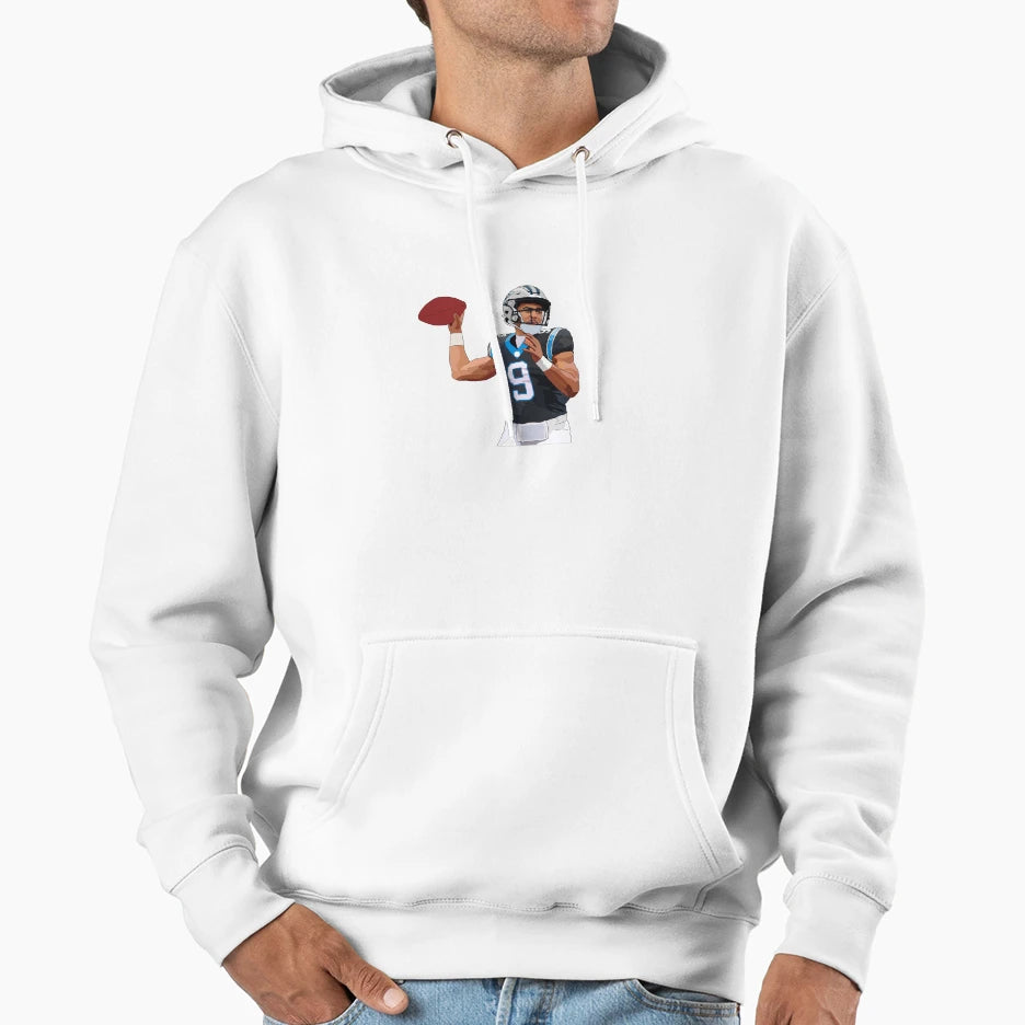 Bryce Young Hoodie - Minimalist Print for Adults - T-Shirt, Sweatshirt, Hoodie