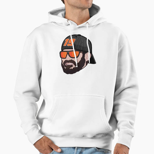 19 Jr Racer Hoodie - Minimalist Print Men Women - T-Shirt, Sweatshirt, Hoodie