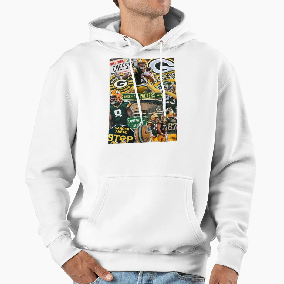 Go Pack Go Hoodie - Graphic Print Unisex - T-Shirt, Sweatshirt, Hoodie
