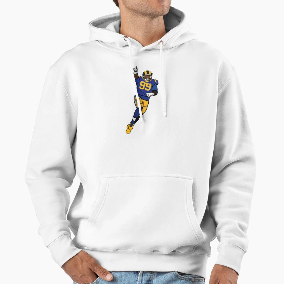 Aaron Donald Sack Celebration Los Hoodie - Casual Everyday Wear Unisex - T-Shirt, Sweatshirt, Hoodie