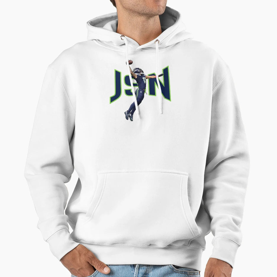 Jaxon Smith Njigba Dunk Hoodie - Unique Graphic for Adults - T-Shirt, Sweatshirt, Hoodie