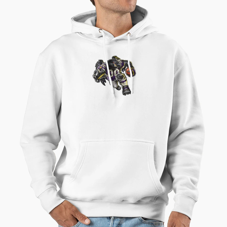 Ravens00 Touchdown Baltimore Hoodie - Custom Art Print for Adults - T-Shirt, Sweatshirt, Hoodie