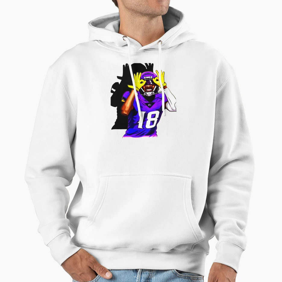 Griddy Duo Jammer Chase And JJ Hoodie - Unique Graphic for Adults - T-Shirt, Sweatshirt, Hoodie