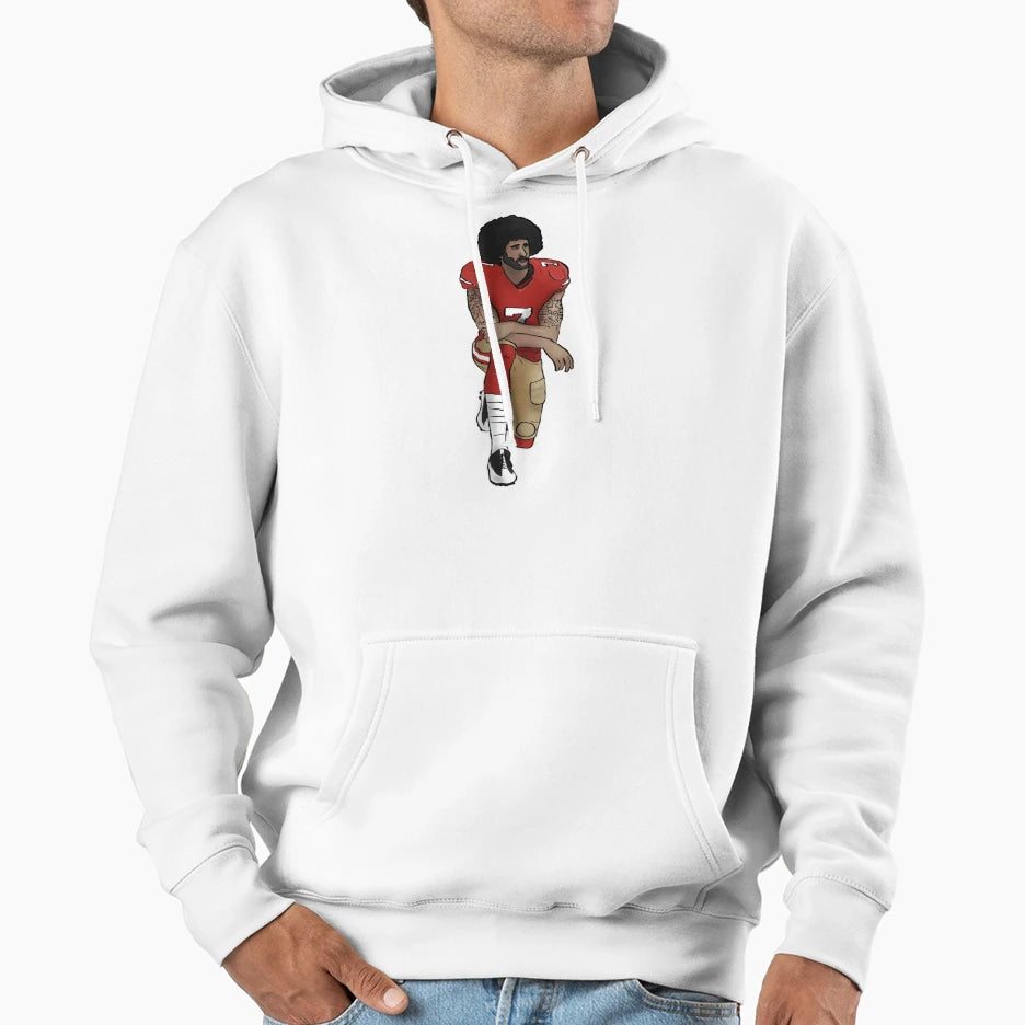 Colin Kaepernick Hoodie - Custom Art Print for Adults - T-Shirt, Sweatshirt, Hoodie