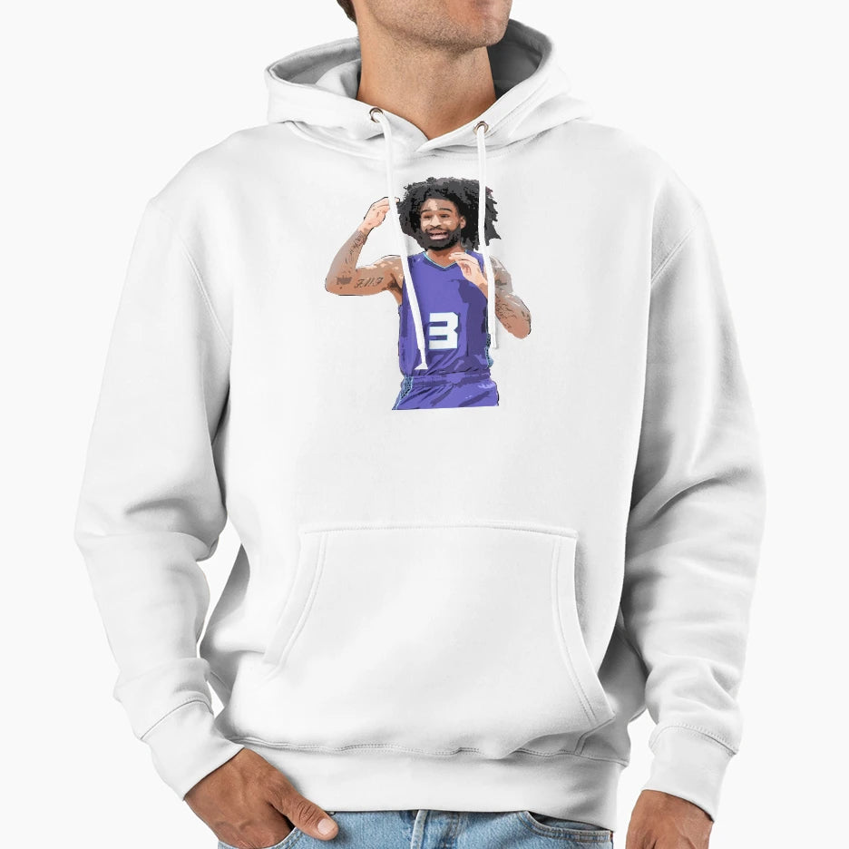 Coby White Hoodie - Novelty Apparel for Adults - T-Shirt, Sweatshirt, Hoodie