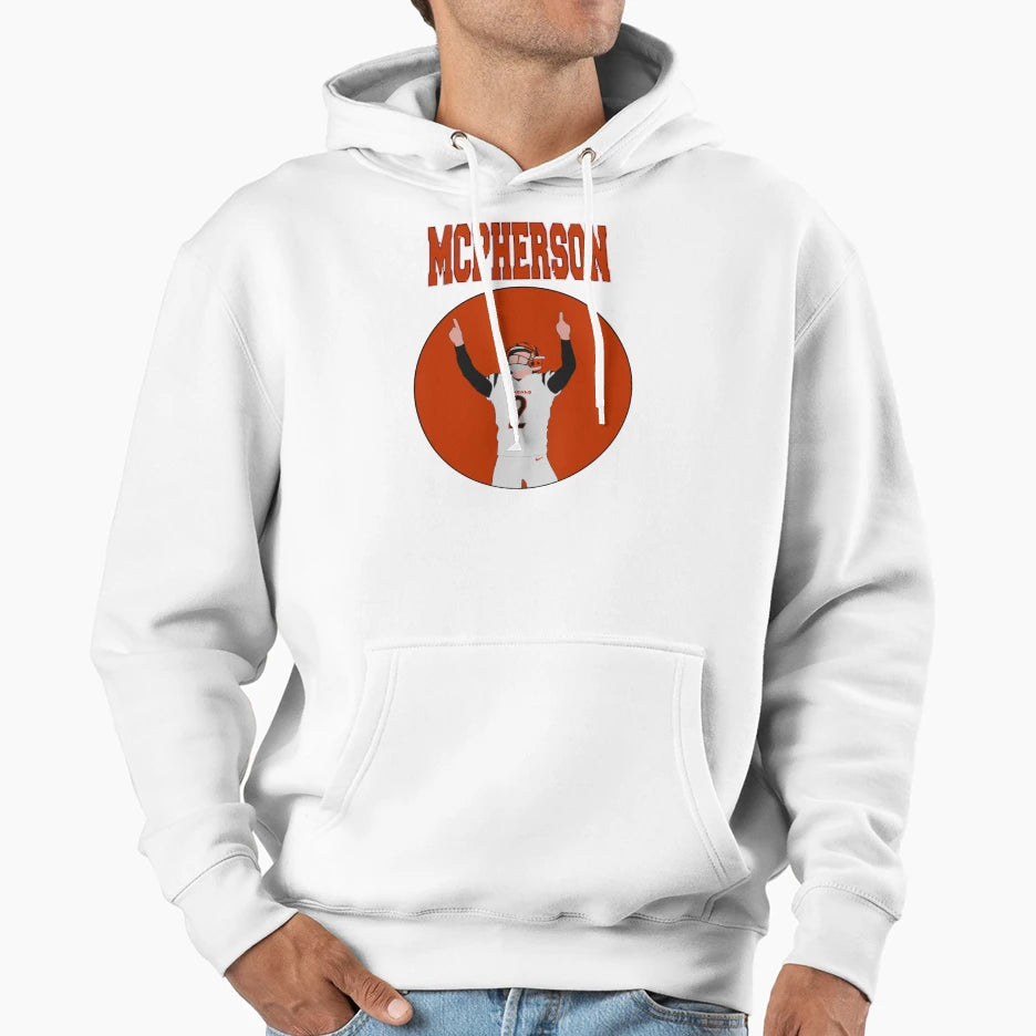 Mcpherson JB Who Dey JB Who Dey Hoodie - Minimalist Print Unisex - T-Shirt, Sweatshirt, Hoodie