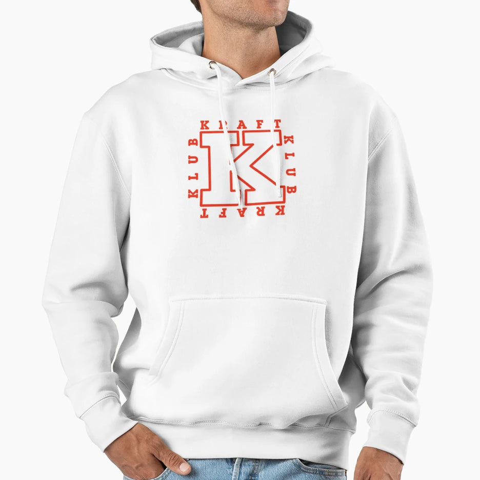 Kraftklub Logo Hoodie - Minimalist Print Unisex - T-Shirt, Sweatshirt, Hoodie