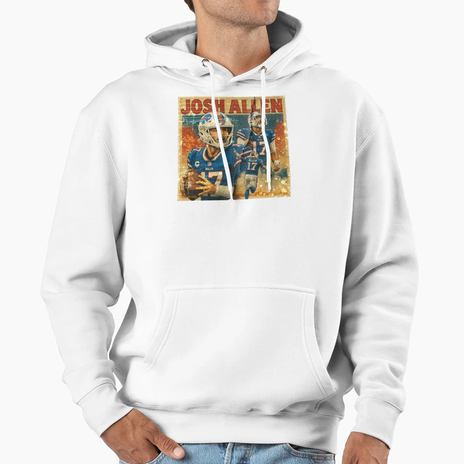 JA Buffalo Bills Football Tribute Gift Hoodie - Trendy Graphic Unisex - T-Shirt, Sweatshirt, Hoodie