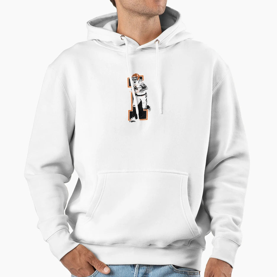 Jamarr Chase Variant Hoodie - Graphic Print Men Women - T-Shirt, Sweatshirt, Hoodie