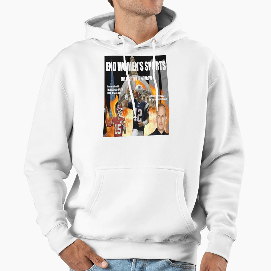 End Womens Sports Hoodie - Custom Art Print Men Women - T-Shirt, Sweatshirt, Hoodie