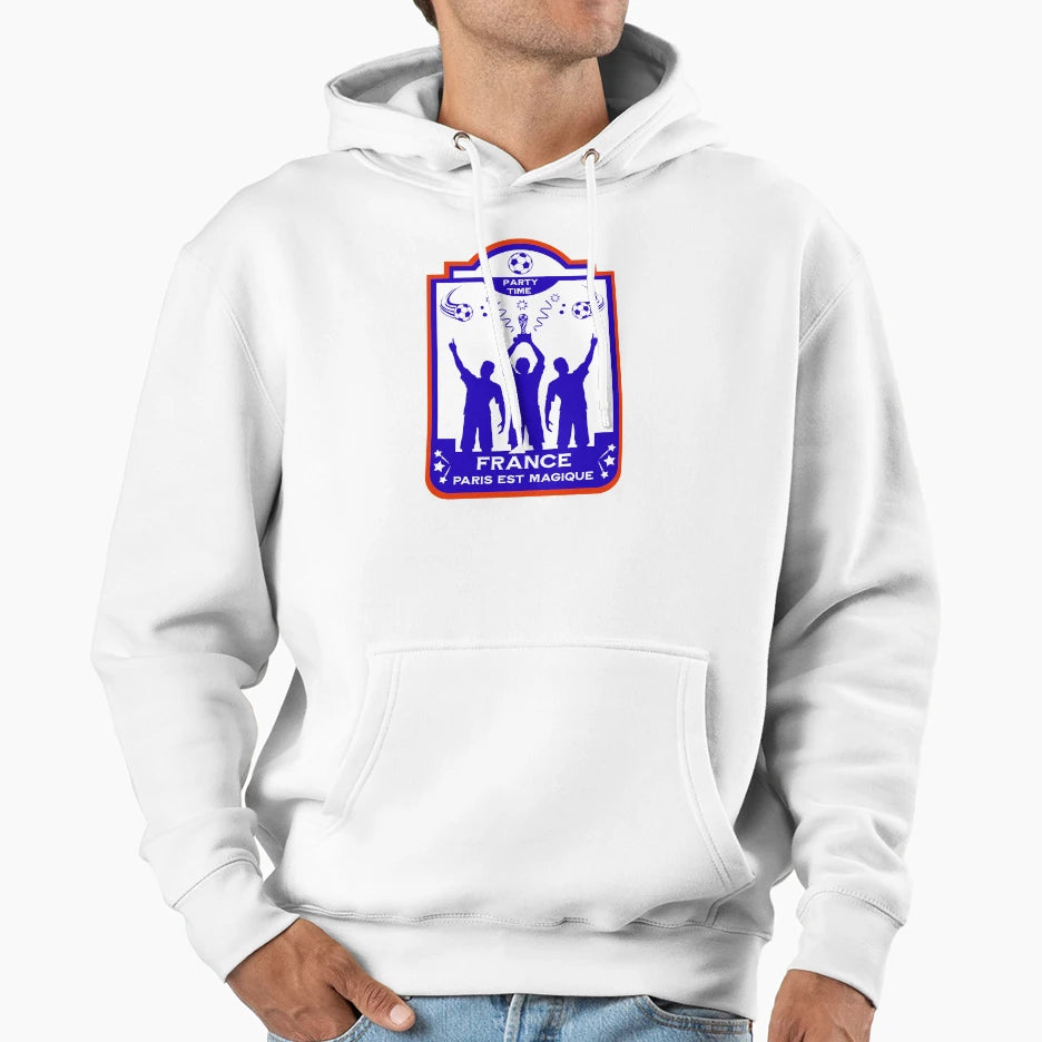 Copy World Football Finals French Fan Hoodie - Aesthetic Graphic Men Women - T-Shirt, Sweatshirt, Hoodie