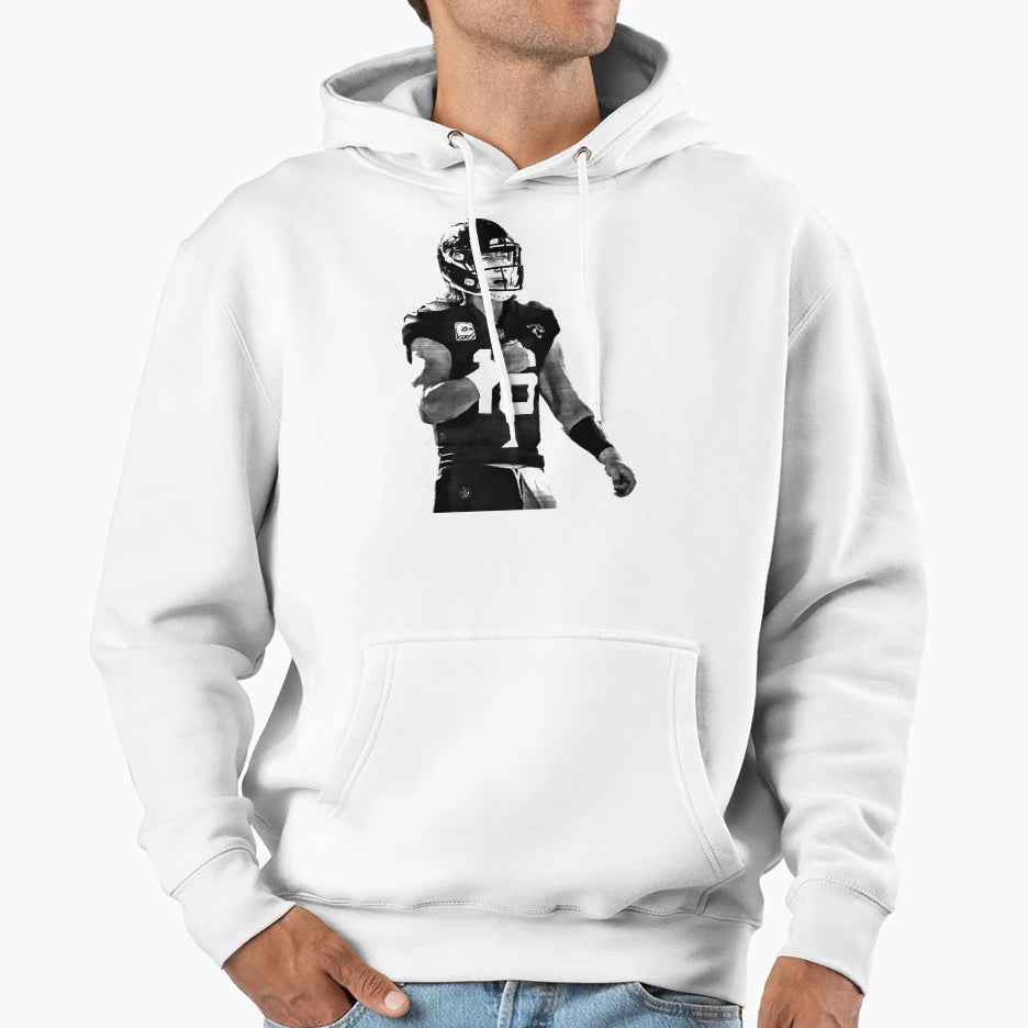 Trevor Lawrence Pencil Drawing T-Shirt - Custom Art Print Unisex - T-Shirt, Sweatshirt, Hoodie