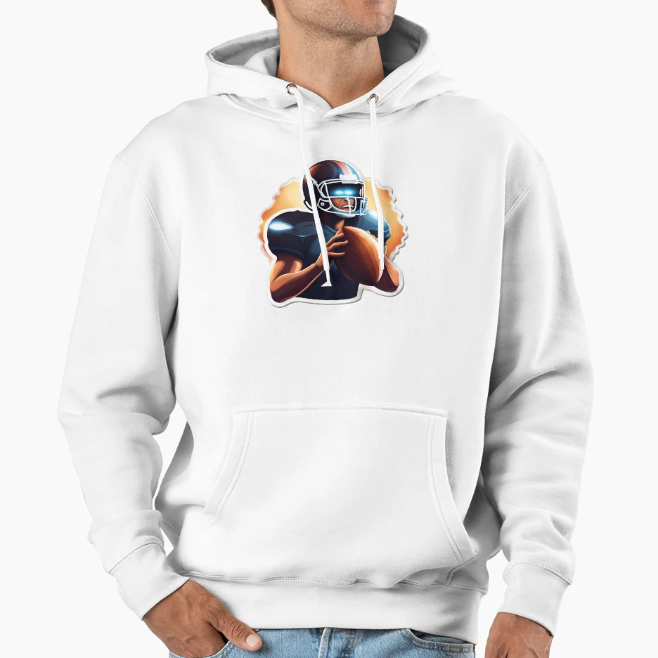 American Football Hoodie - Trendy Graphic Unisex - T-Shirt, Sweatshirt, Hoodie