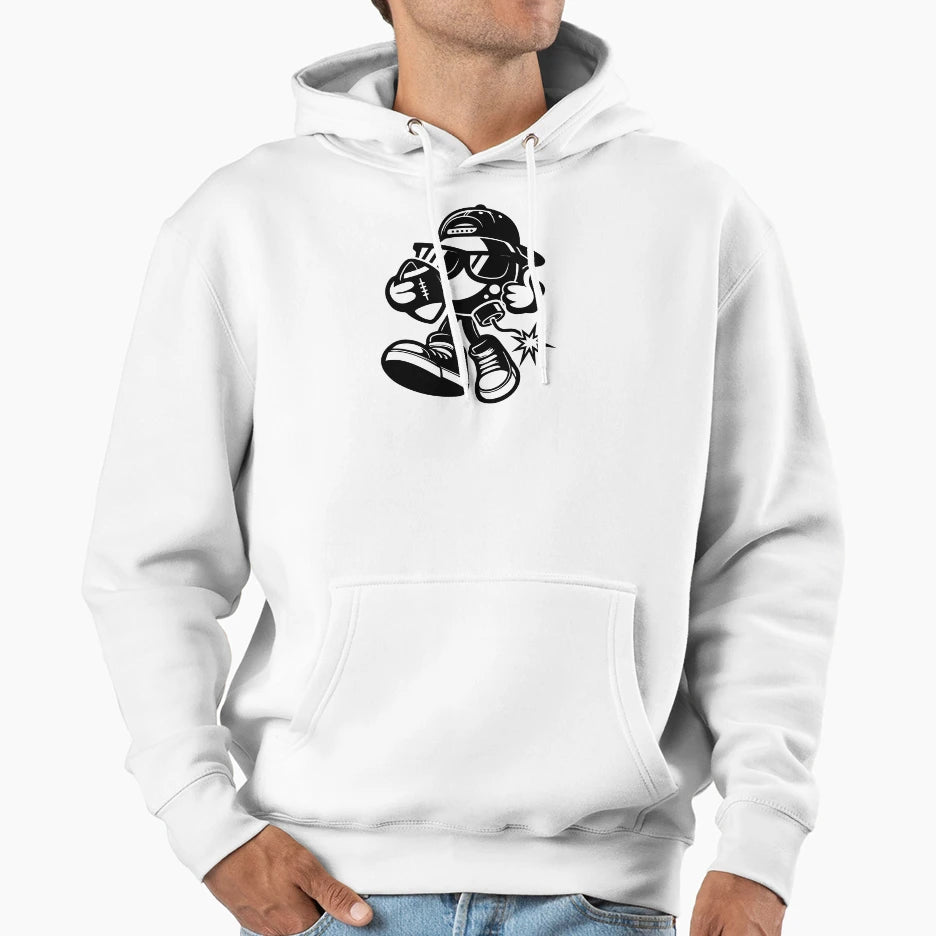 Football Boomer Hoodie - Casual Everyday Wear Men Women - T-Shirt, Sweatshirt, Hoodie