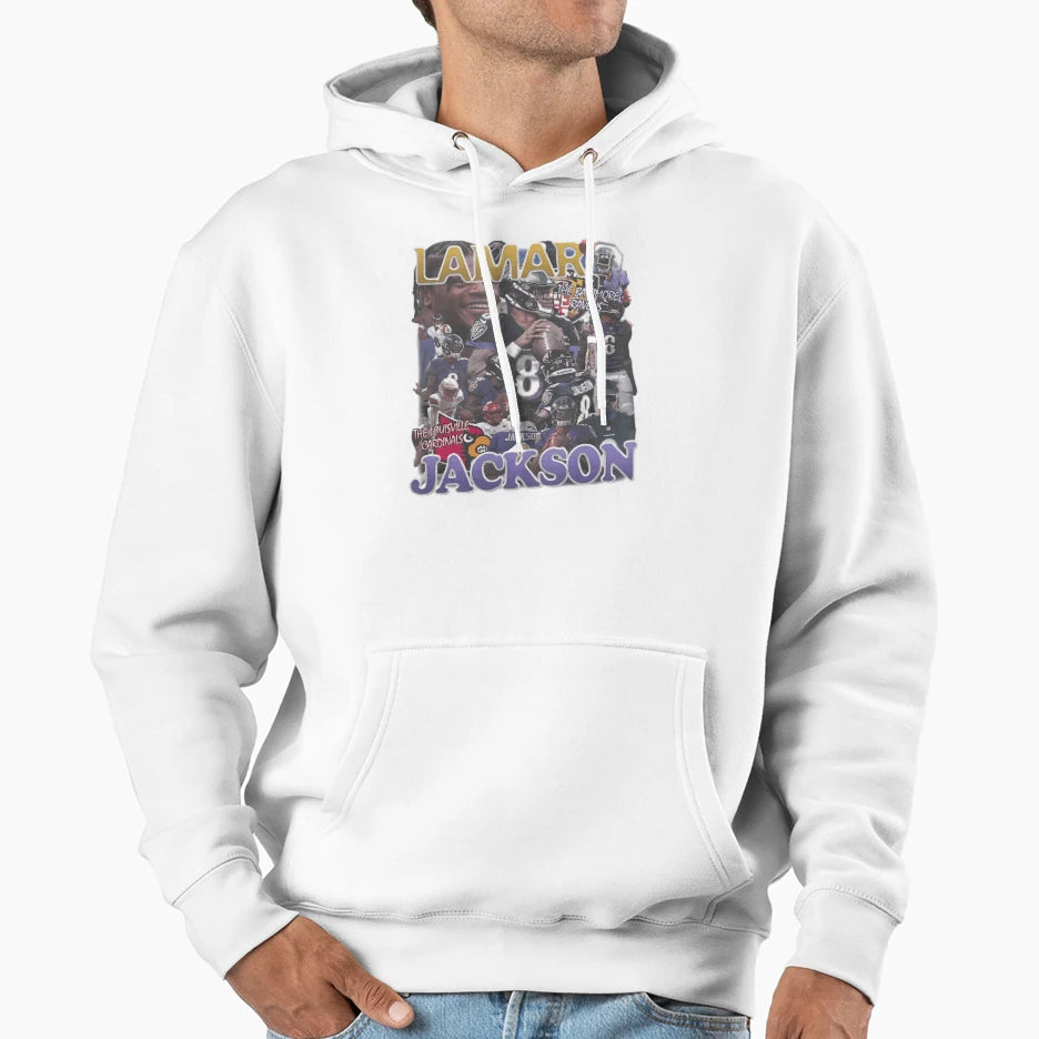 Lamar Hoodie - Minimalist Print Men Women - T-Shirt, Sweatshirt, Hoodie