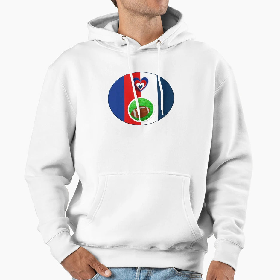 Football001 Hoodie - Novelty Apparel Unisex - T-Shirt, Sweatshirt, Hoodie