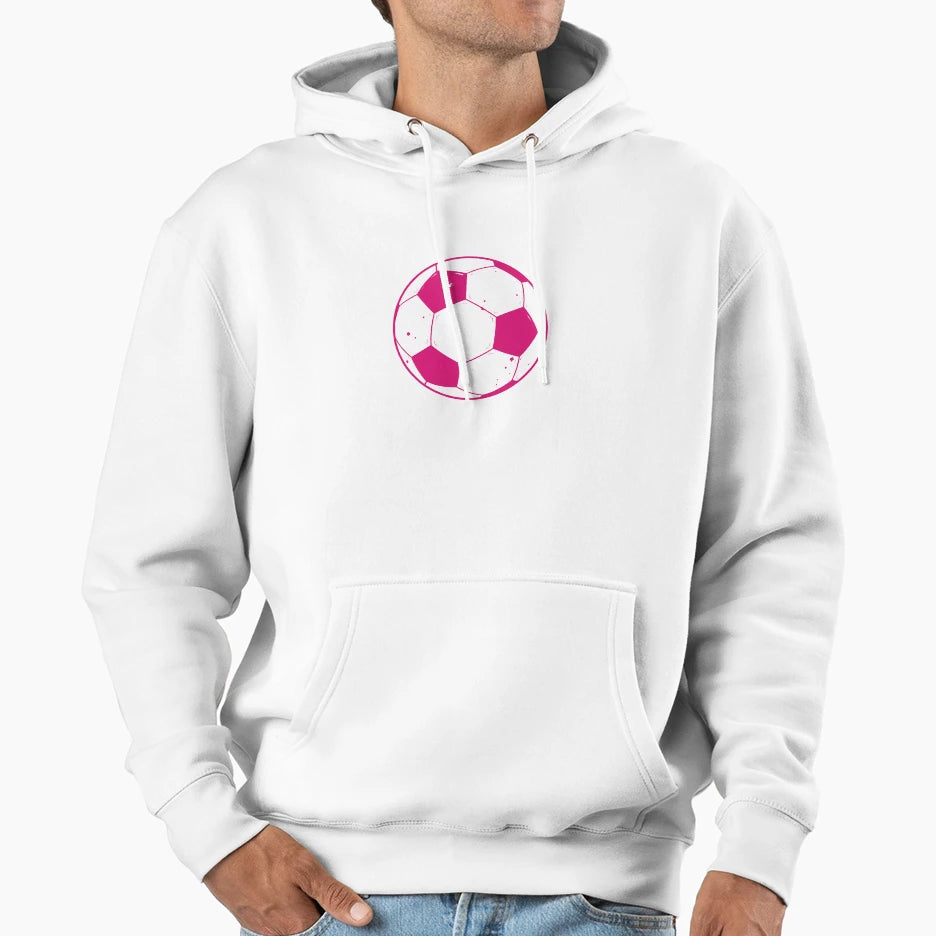 Soccer Ball Hoodie - Fun Novelty Design Men Women - T-Shirt, Sweatshirt, Hoodie