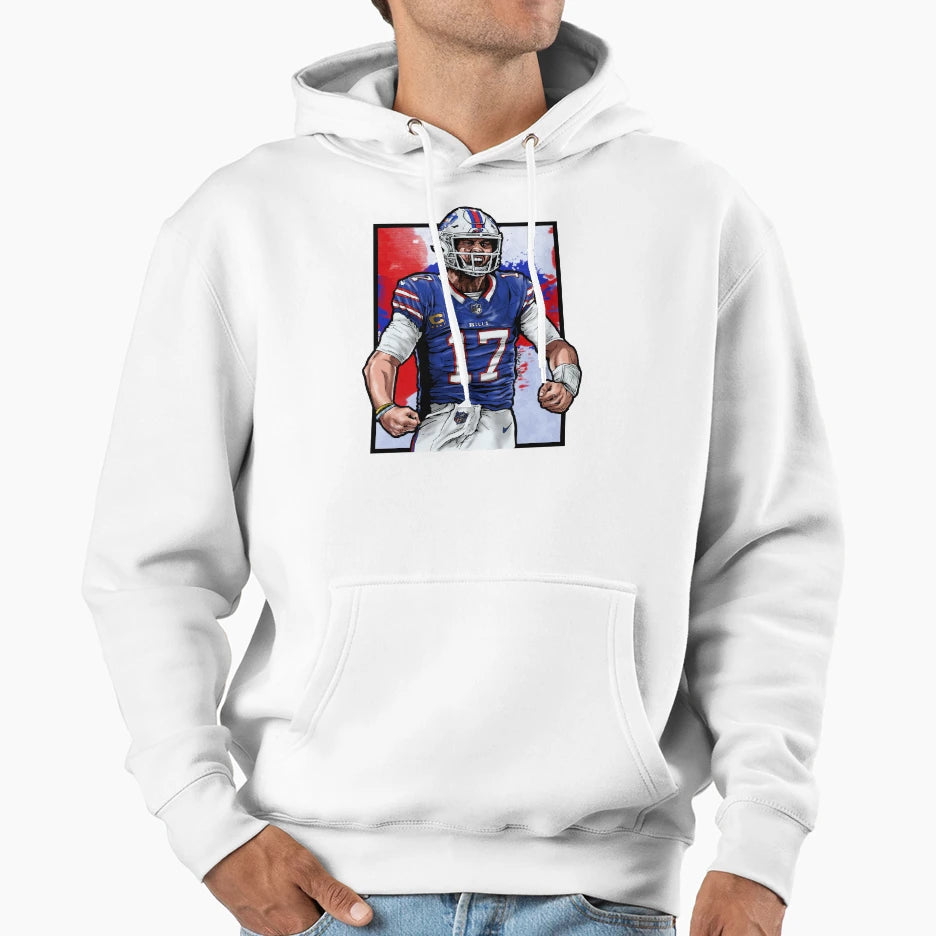 Allen Flex Hoodie - Novelty Apparel for Adults - T-Shirt, Sweatshirt, Hoodie