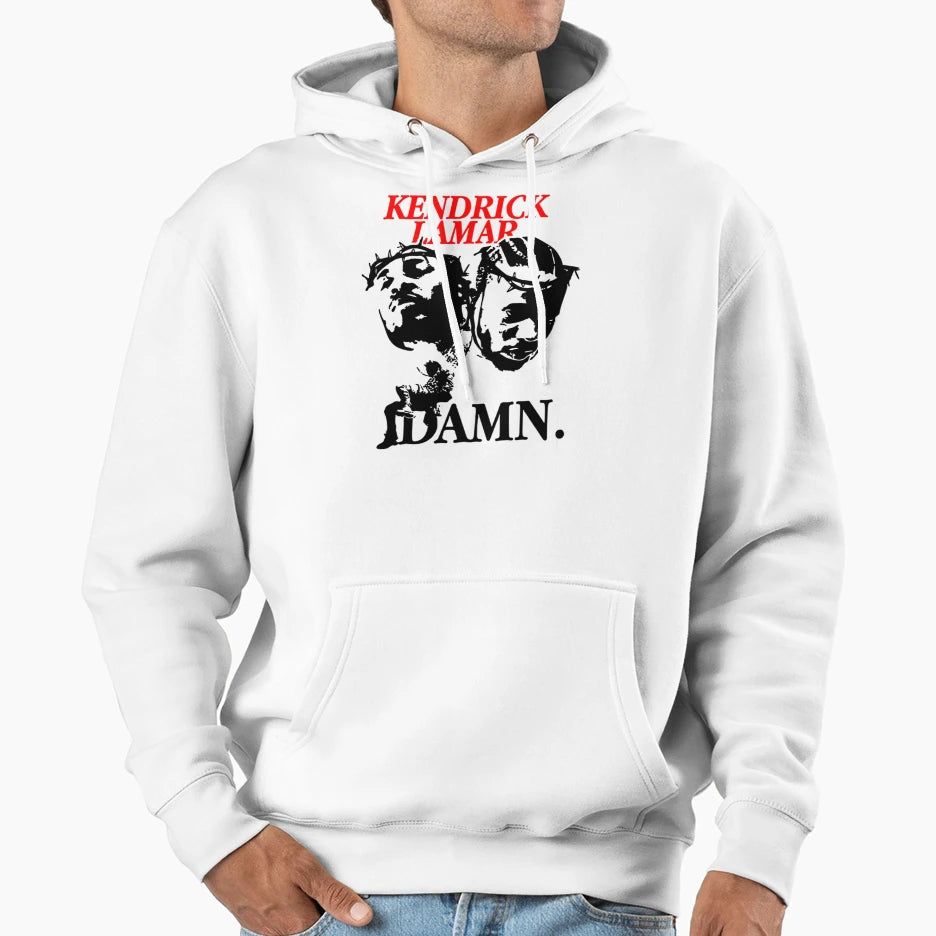 Retroism Kendrick Lamar Silhouette Head Hoodie - Novelty Apparel Men Women - T-Shirt, Sweatshirt, Hoodie