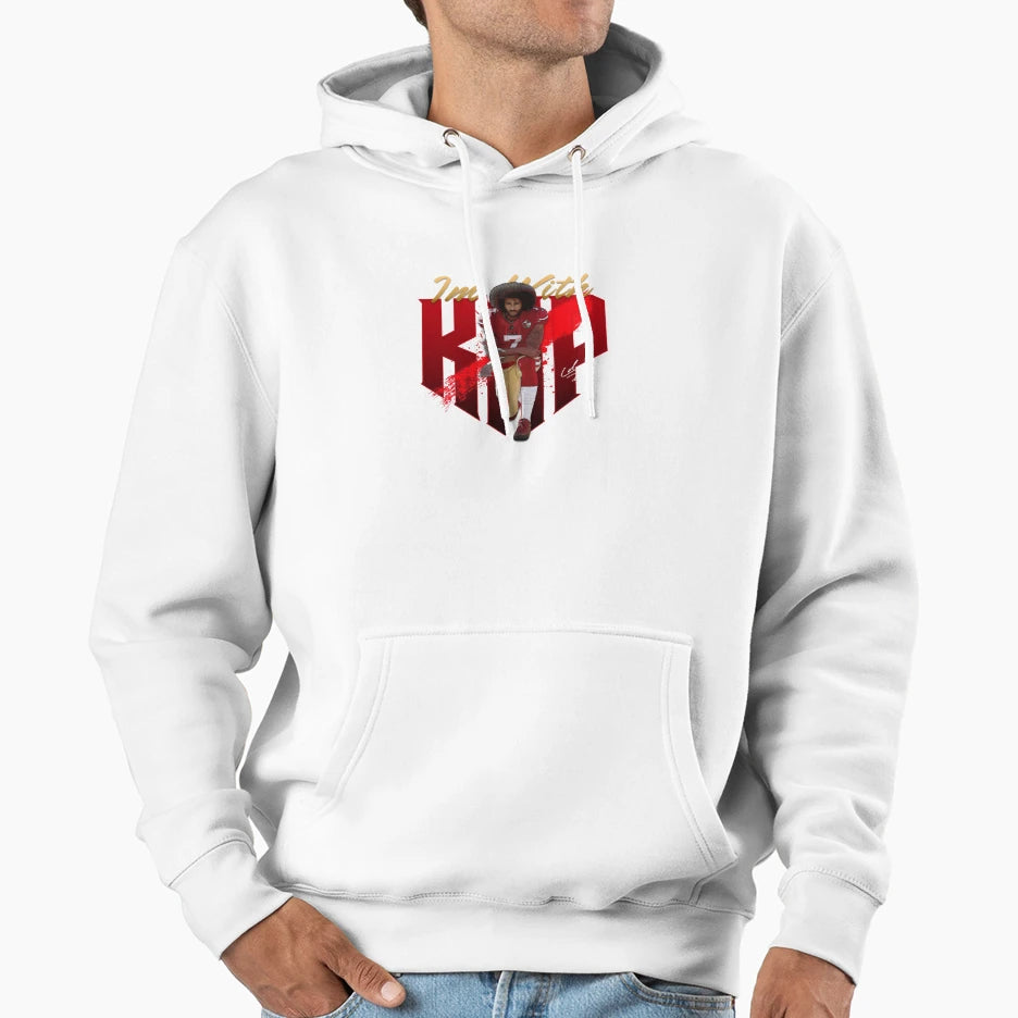 Colin Kaepernick Hoodie - Custom Art Print Unisex - T-Shirt, Sweatshirt, Hoodie