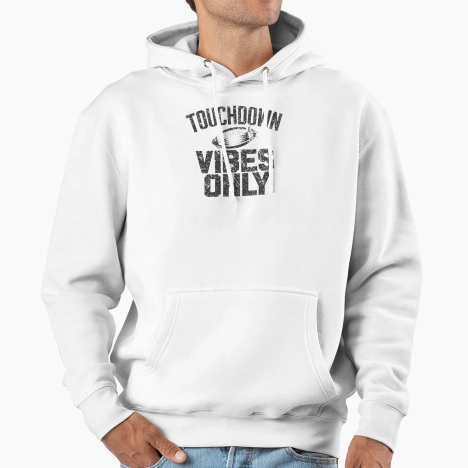 Funny American Football Touchdown Weekend Hoodie - Minimalist Print Unisex - T-Shirt, Sweatshirt, Hoodie