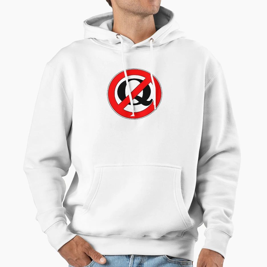 Anti Qanon Hoodie - Casual Everyday Wear Unisex - T-Shirt, Sweatshirt, Hoodie