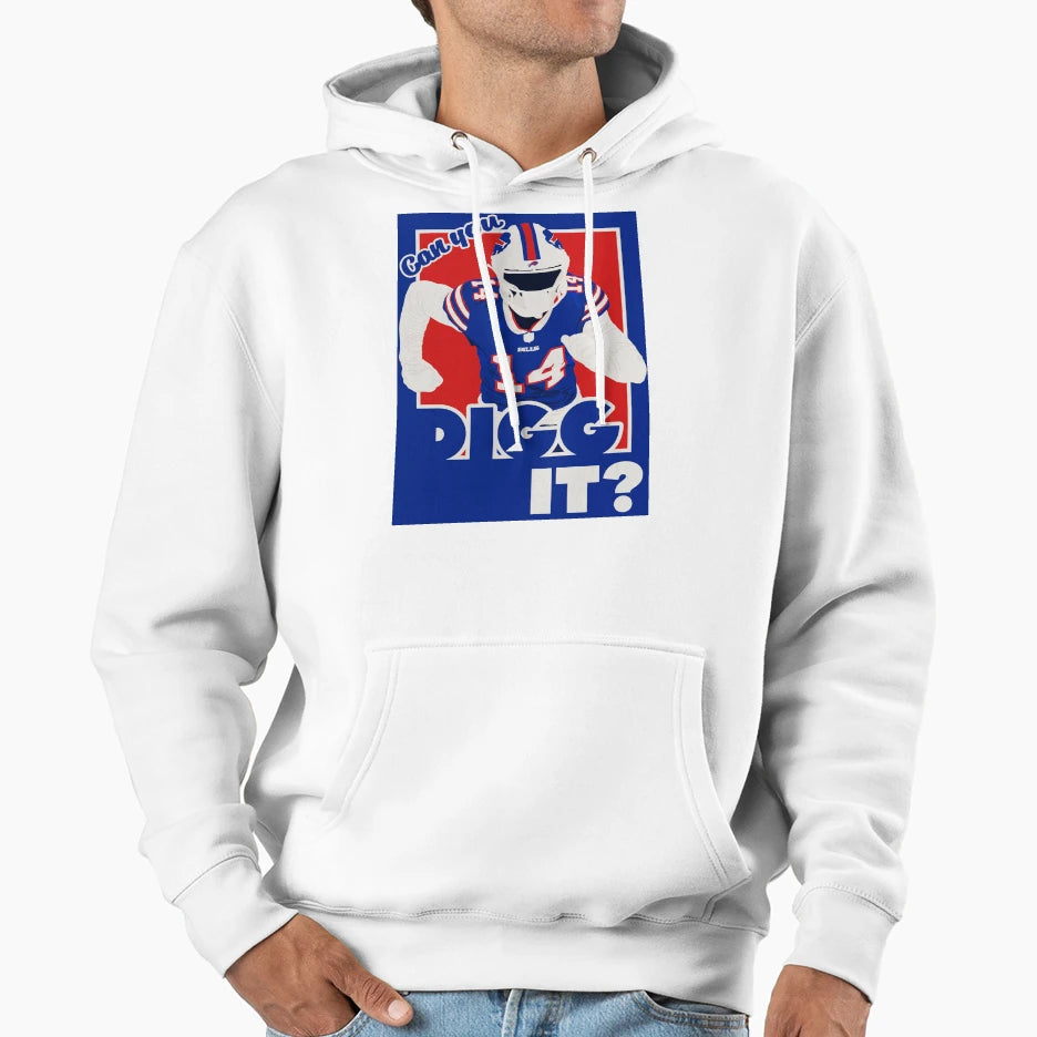 Can You Digg It Hoodie - Graphic Print Unisex - T-Shirt, Sweatshirt, Hoodie