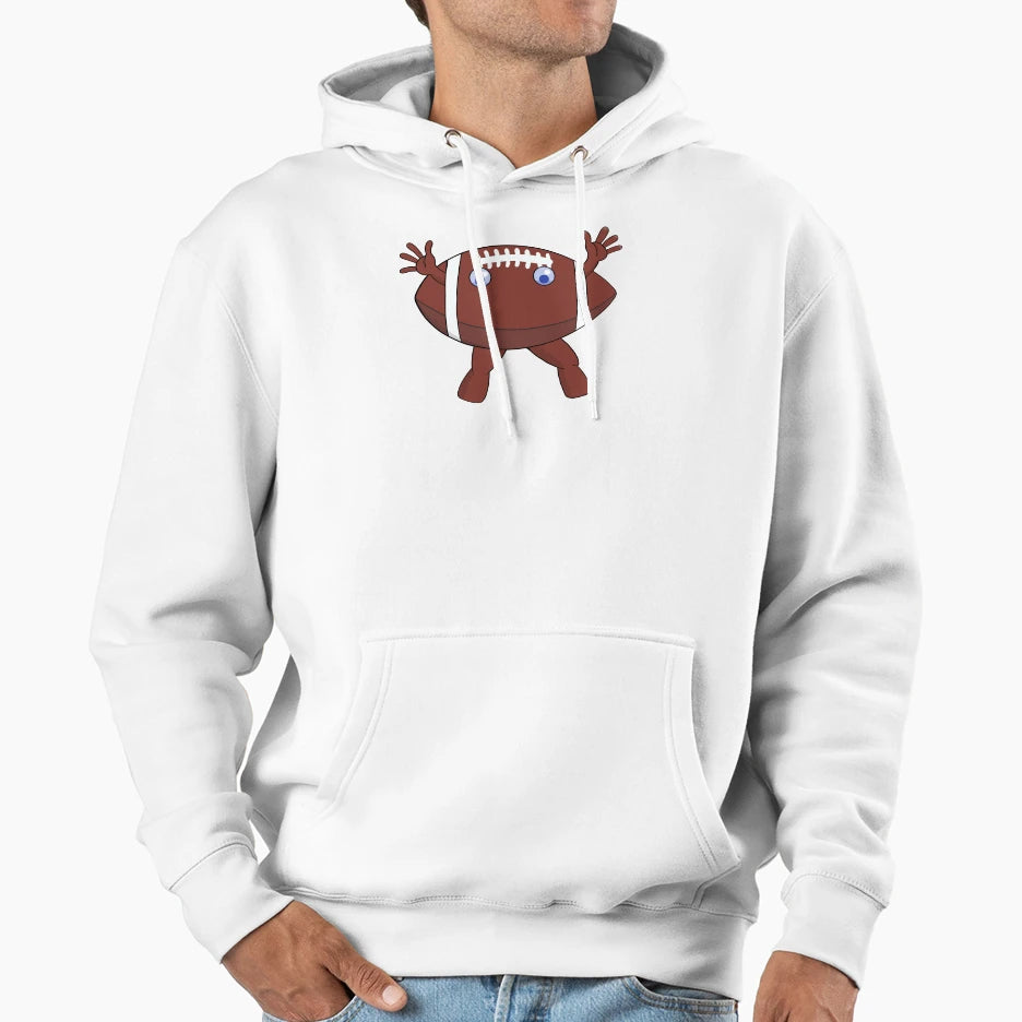 Funny Football Hoodie - Unique Graphic Men Women - T-Shirt, Sweatshirt, Hoodie