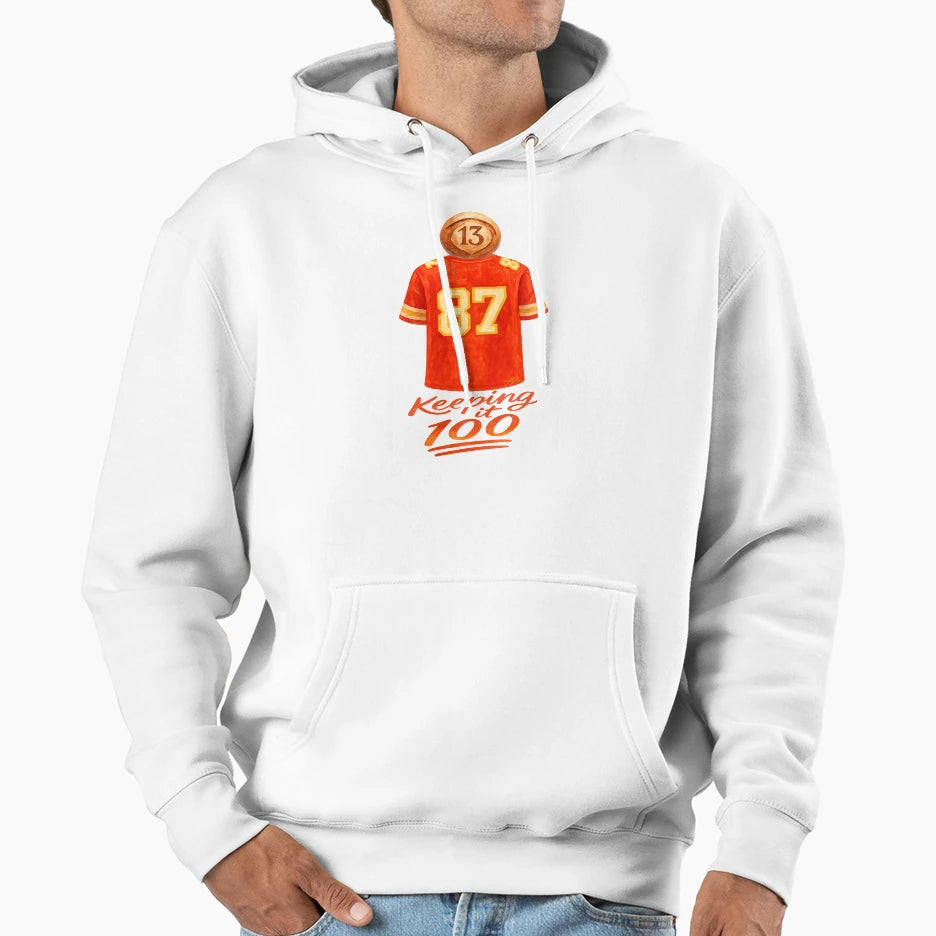 It Adds Up Keeping It 100 Hoodie - Streetwear Style Unisex - T-Shirt, Sweatshirt, Hoodie