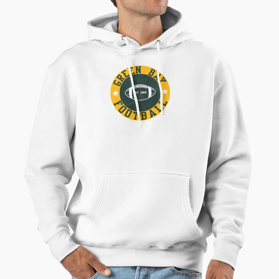 Green Bay Football Hoodie - Casual Everyday Wear Unisex - T-Shirt, Sweatshirt, Hoodie
