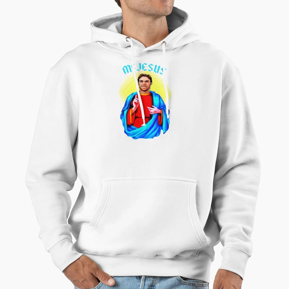 Mcjesus Hockey Hoodie - Novelty Apparel Men Women - T-Shirt, Sweatshirt, Hoodie