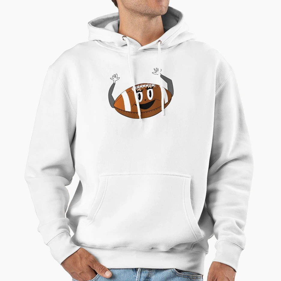 Freddie Football Hoodie - Graphic Print Unisex - T-Shirt, Sweatshirt, Hoodie