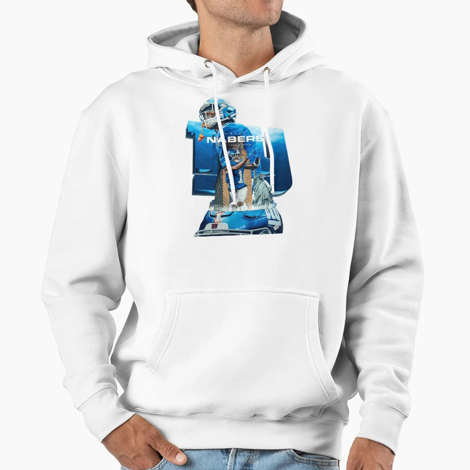 Malik Nabers Hoodie - Graphic Print Unisex - T-Shirt, Sweatshirt, Hoodie