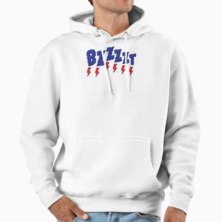 Bzzzzt Hoodie - Trendy Graphic Men Women - T-Shirt, Sweatshirt, Hoodie