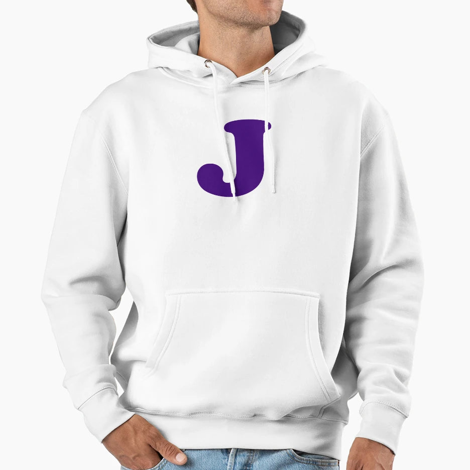 Letter J Initial J Hoodie - Casual Everyday Wear for Adults - T-Shirt, Sweatshirt, Hoodie