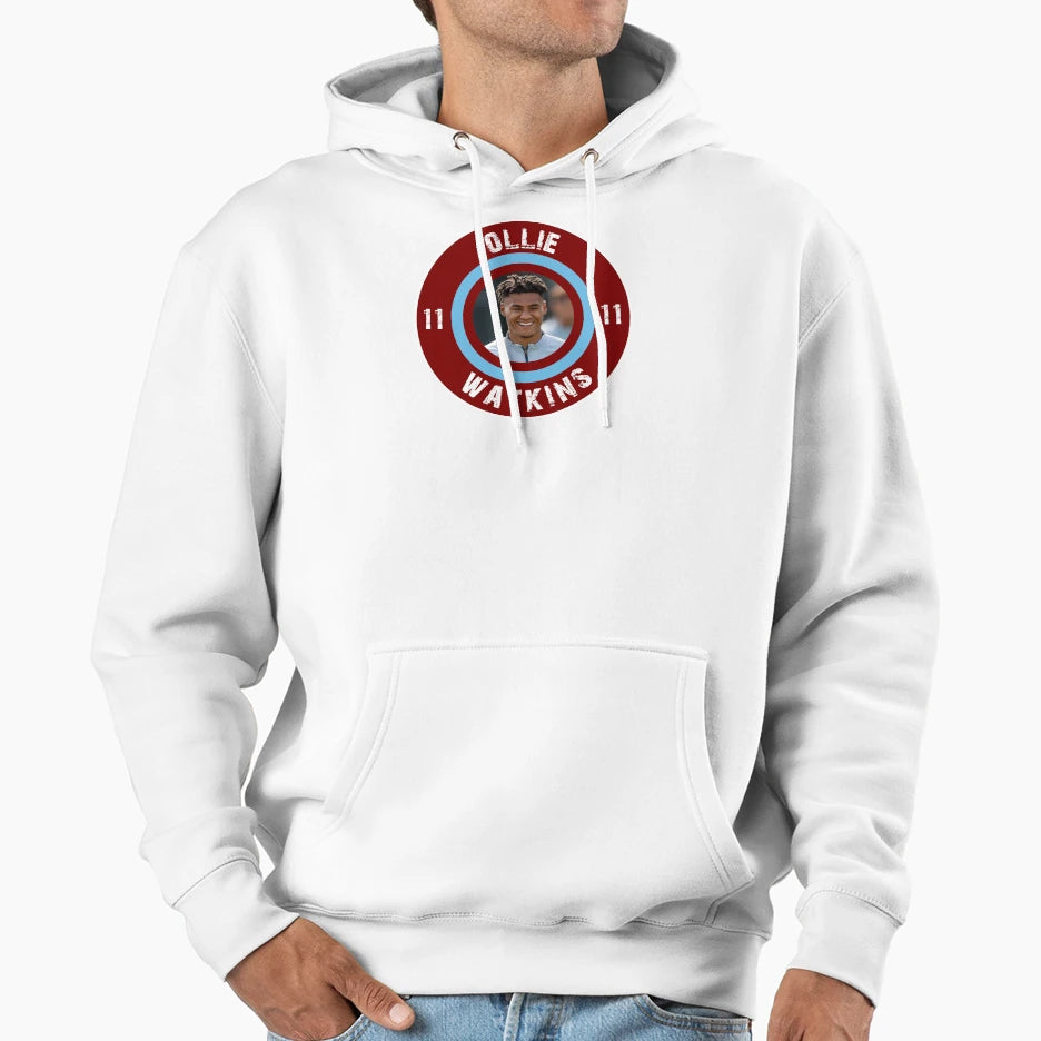 Ollie Watkins Hoodie - Unique Graphic Men Women - T-Shirt, Sweatshirt, Hoodie