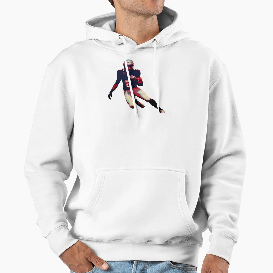 American Football All American Hoodie - Aesthetic Graphic for Adults - T-Shirt, Sweatshirt, Hoodie