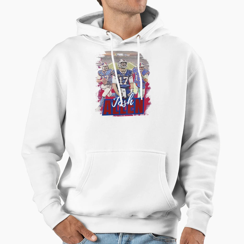 JA Buffalo Bills Nfl Football Art Hoodie - Unique Graphic Men Women - T-Shirt, Sweatshirt, Hoodie