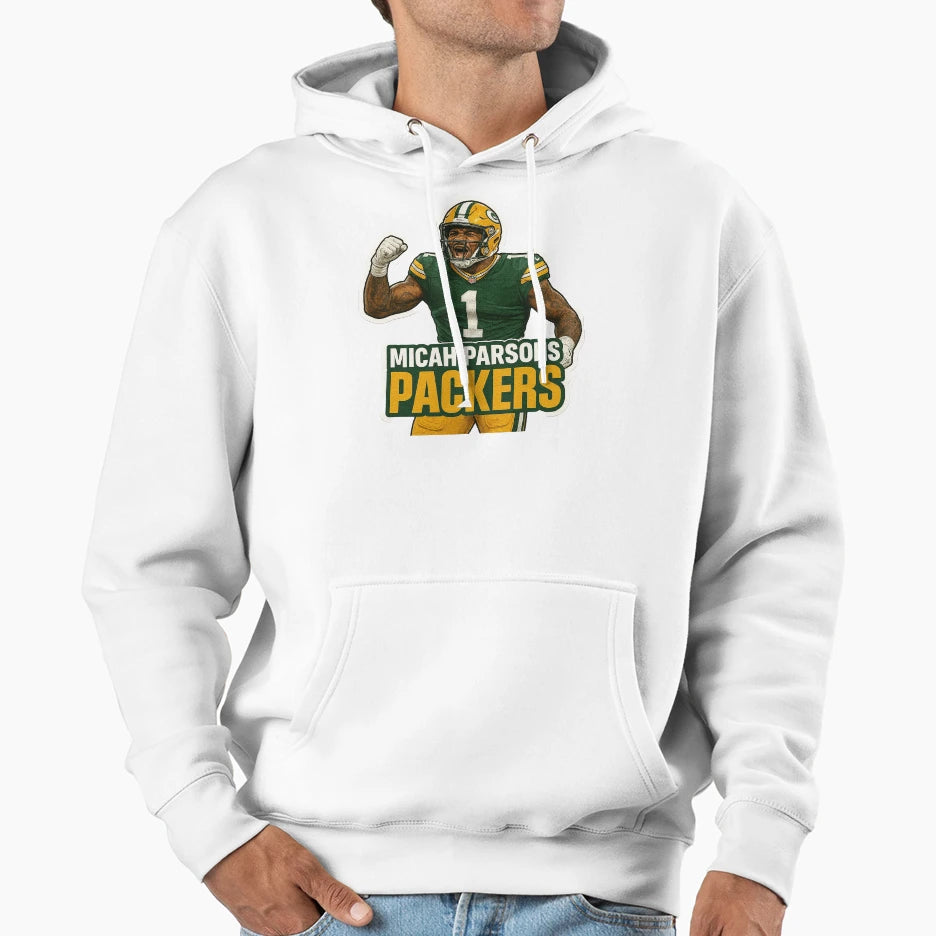 Micah Green Hoodie - Novelty Apparel for Adults - T-Shirt, Sweatshirt, Hoodie
