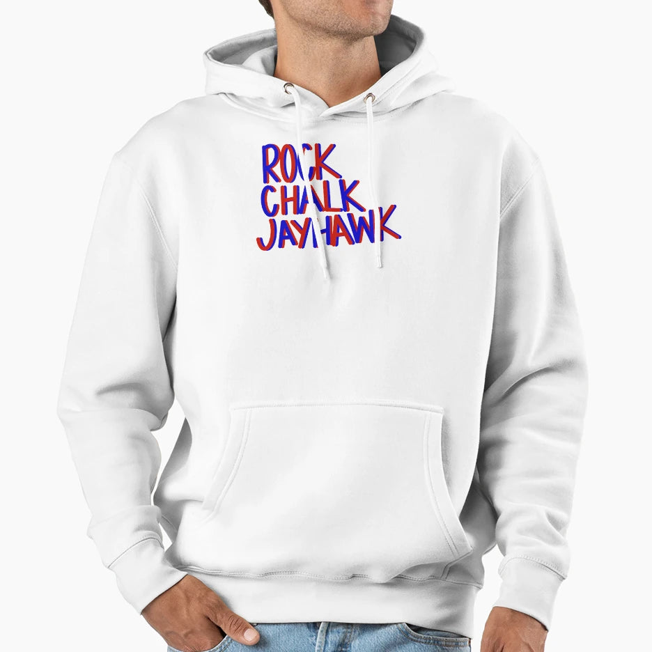 University Kansas Hoodie - Novelty Apparel for Adults - T-Shirt, Sweatshirt, Hoodie