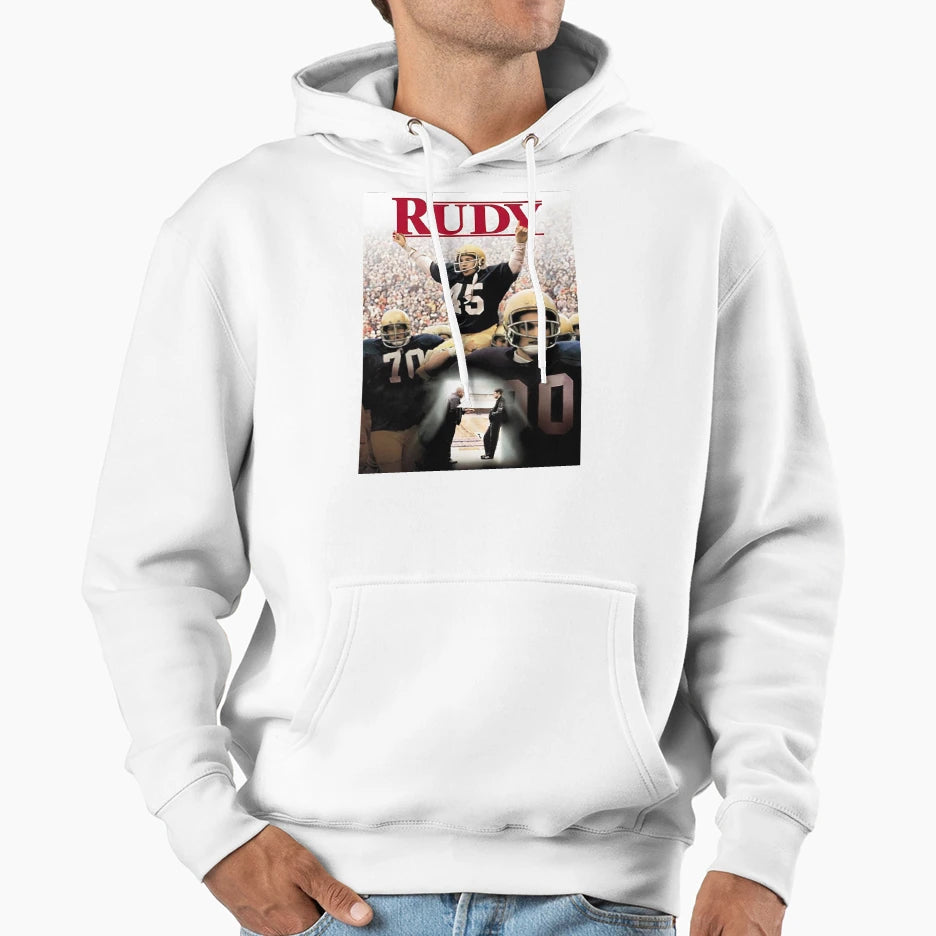 Rudy Hoodie - Aesthetic Graphic for Adults - T-Shirt, Sweatshirt, Hoodie